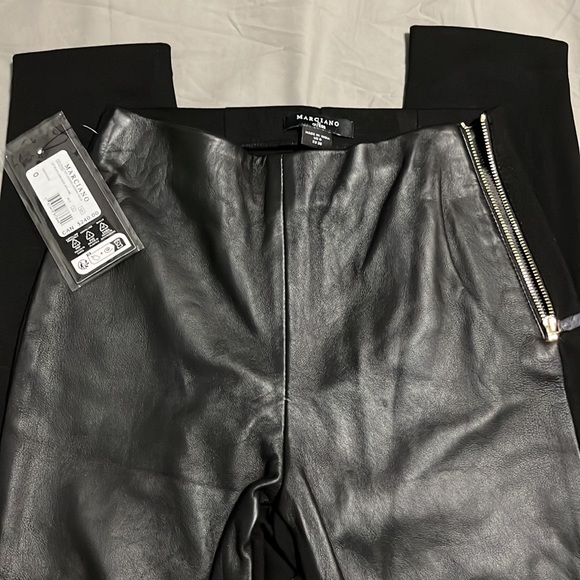 Marciano high rise faux leather leggings - Picture 8 of 12